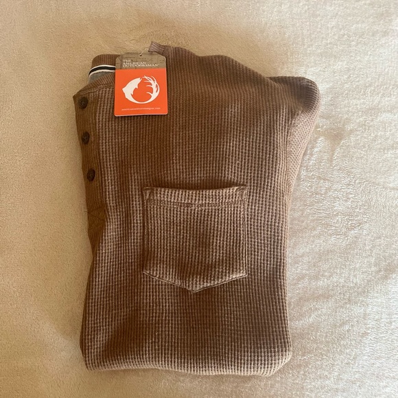 The American Outdoorsman Long Sleeve Button Waffle Shirt - Size XL - Picture 12 of 13